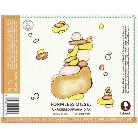 Knotted Root Formless Diesel DIPA