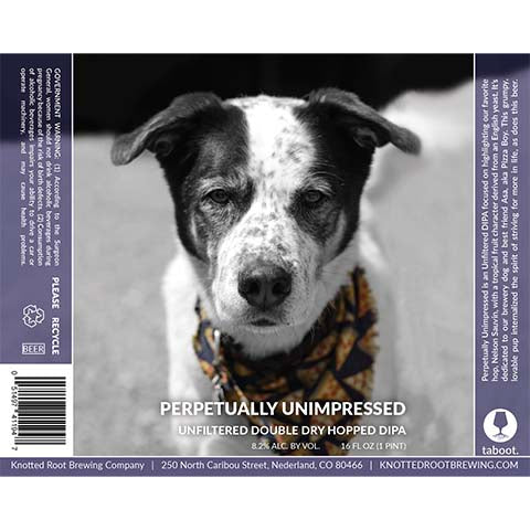 Knotted Root Perpetually Unimpressed DDH DIPA