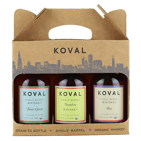 Koval Assorted Whiskey Gift Set