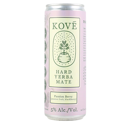 Kove Passion Berry Hard Yerba Mate Seltzer