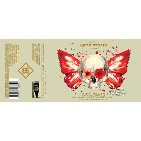 Kros Strain Fairy Nectar Hazy IPA – CraftShack - Buy craft beer