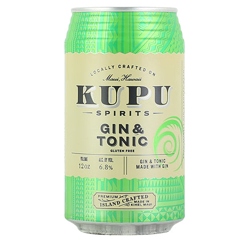 Kupu Spirits Gin & Tonic