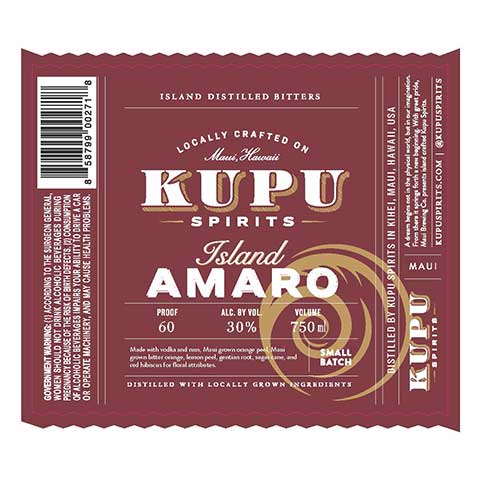 Kupu-Spirits-Island-Amaro-750ML BTL