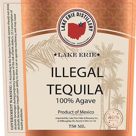 Lake Erie Illegal Tequila