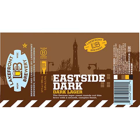 Lakefront Eastside Dark Lager