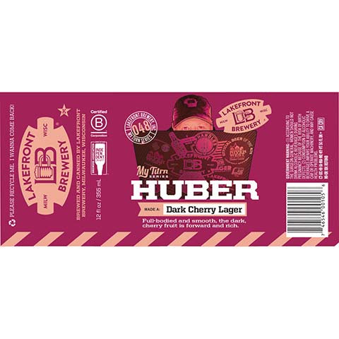 Lakefront Huber Dark Cherry Lager