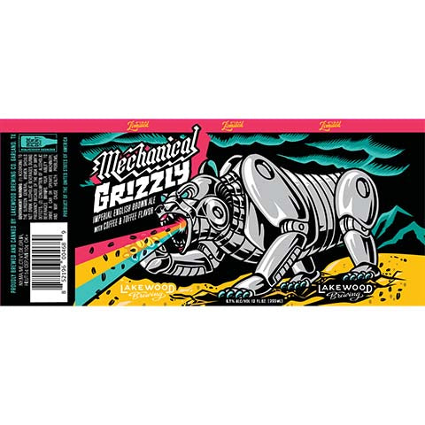 Lakewood Mechanical Grizzly Brown Ale