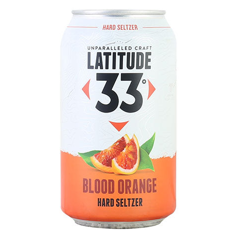 Latitude 33 Blood Orange Seltzer – CraftShack - Buy craft beer online.