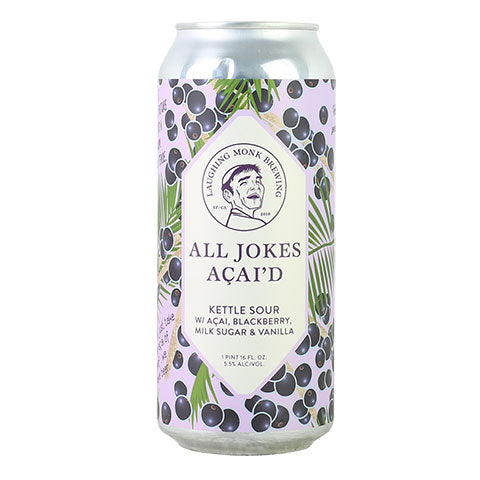 Laughing Monk All Jokes Açai'd Sour Ale