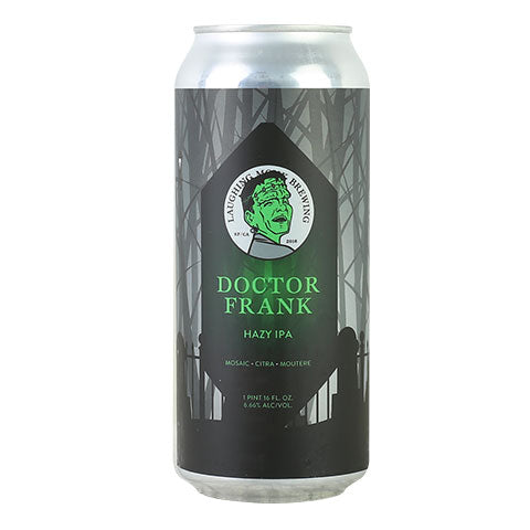 Laughing Monk Doctor Frank Hazy IPA