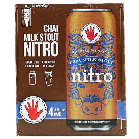 Left Hand Chai Milk Stout NITRO