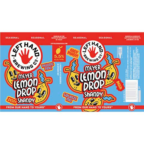Left Hand Meyer Lemon Drop Shandy