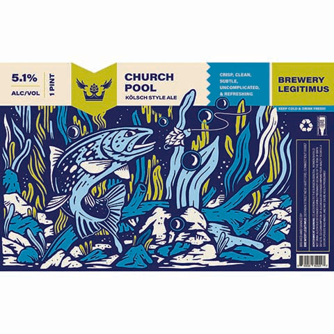 Legitimus Church Pool Kolsch Style Ale