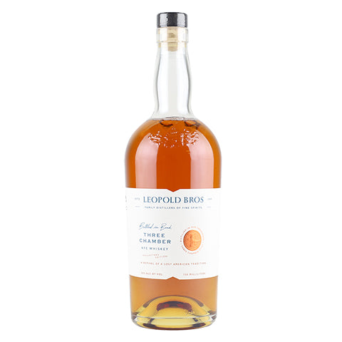 Leopold Bros. Three Chamber Bottled in Bond Rye Whiskey
