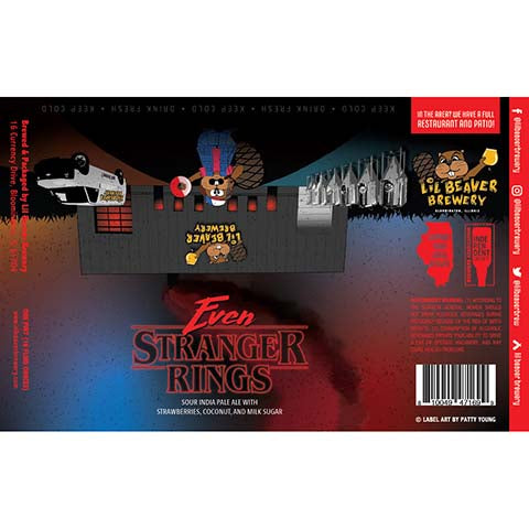 Lil Beaver Even Stranger Rings Sour IPA