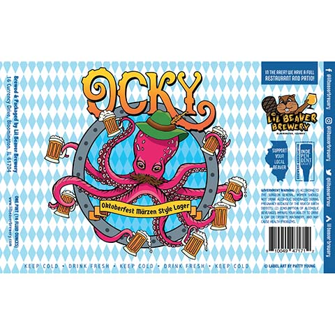 Lil Beaver Ocky Oktoberfest Marzen Lager