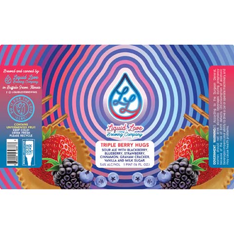 Liquid Love Triple Berry Hugs Sour Ale