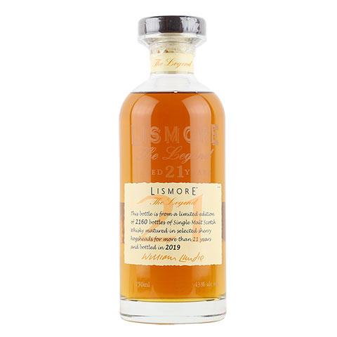 Lismore The Legend 21 Year Old Single Malt Scotch Whisky