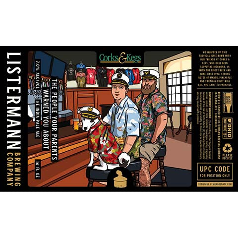 Listermann the People Your Parents Warned You About NEIPA