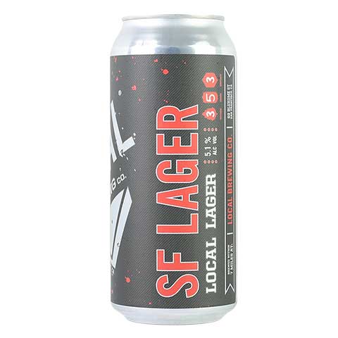 Local Brewing SF Lager