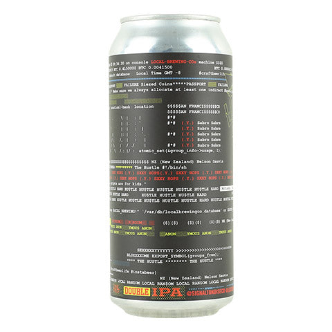 Local Brewing The Hustle DIPA