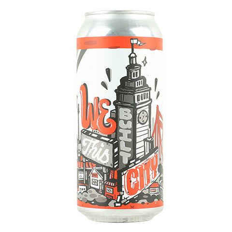 Local Brewing We Built This City Hazy IPA