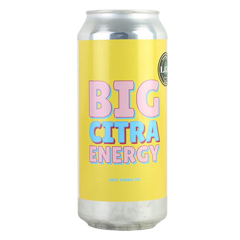 Local Craft Beer Big Citra Energy Hazy Double IPA