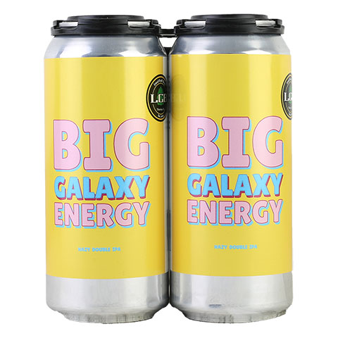 Local Craft Beer Big Galaxy Energy Hazy Double IPA