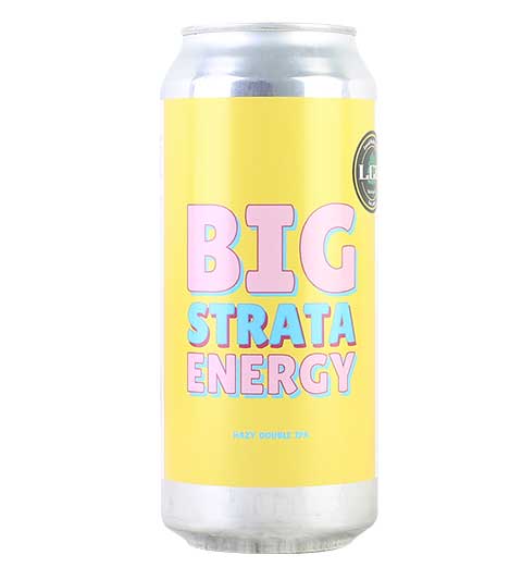 Local Craft Beer Big Strata Energy Hazy DIPA