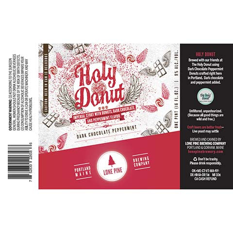 Lone Pine Holy Donut Imperial Stout