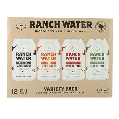 Lone River Ranch Water Hard Seltzer Variety Pack