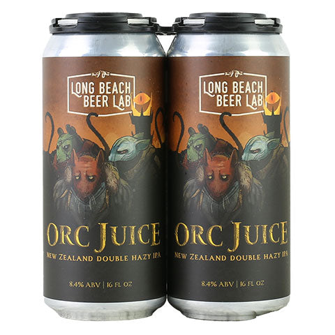 Long Beach Beer Lab Orc Juice Double Hazy IPA