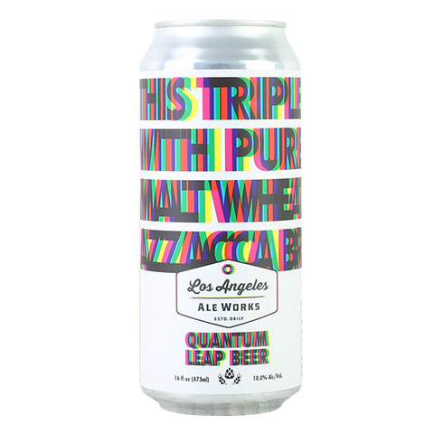 Los Angeles Ale Works Quantum Leap Beer Triple IPA