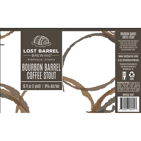 Lost Barrel Bourbon Barrel Coffee Stout