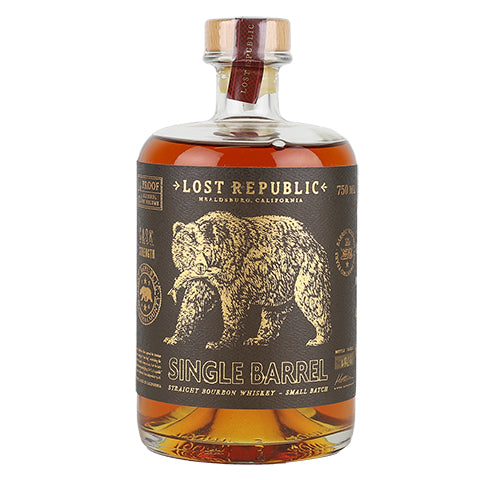Lost Republic Single-Barrel Cask-Strength Straight Bourbon