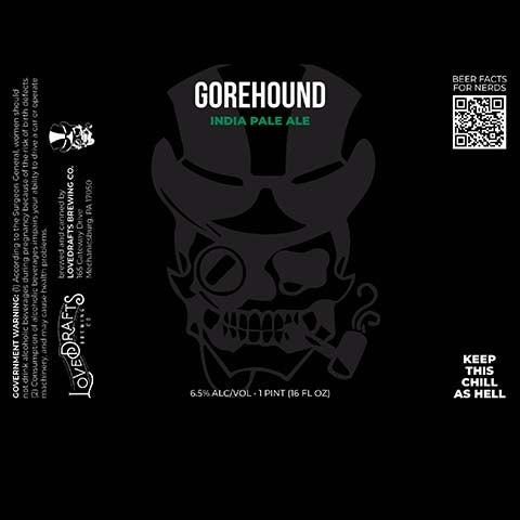 Lovedrafts Gorehound IPA