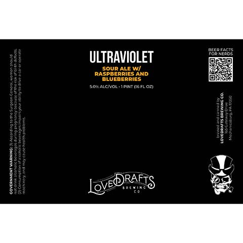 Lovedrafts Ultraviolet Sour Ale