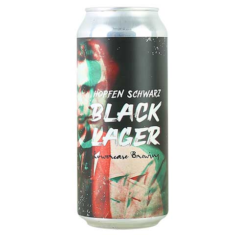 Lowercase Hopfen Schwarz Black Lager