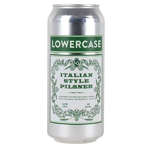 Lowercase Italian Style Pilsner