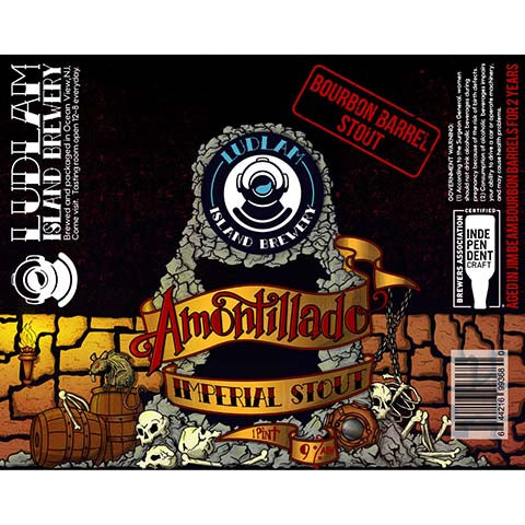 Ludlam Amontillado Bourbon Barrel Stout