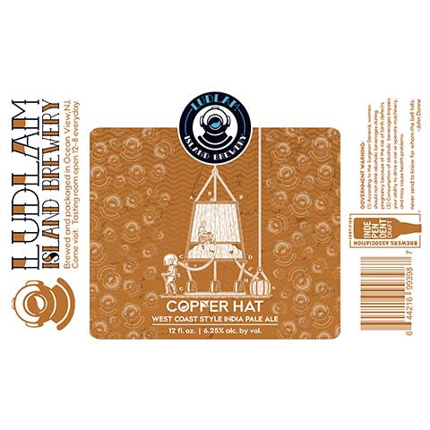 Ludlam Copper Hat West Coast IPA