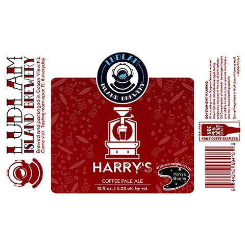 Ludlam Harry's Coffee Pale Ale