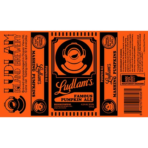 Ludlam Ludlam's Mashing Pumpkins Pumpkin Ale