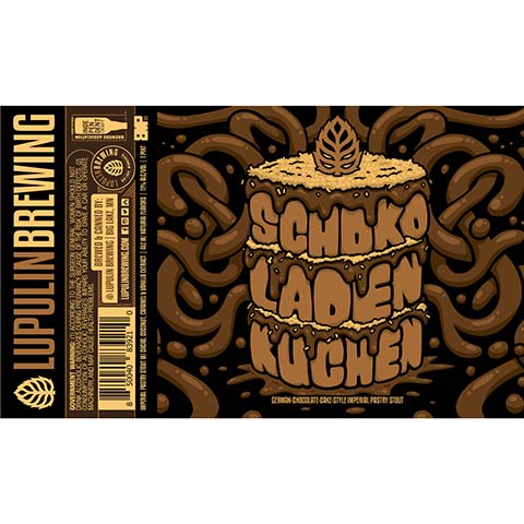 Lupulin Schoko Laden Kuchen Imperial Pastry Stout