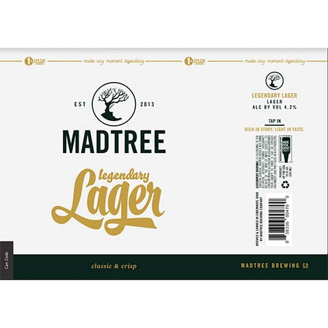 Madtree Legendary Lager