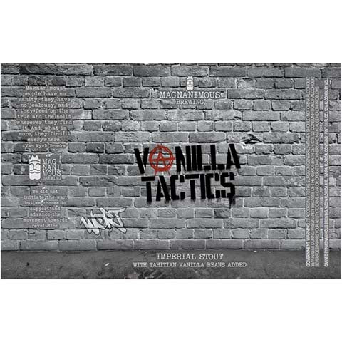 Magnanimous Vanilla Tactics Imperial Stout