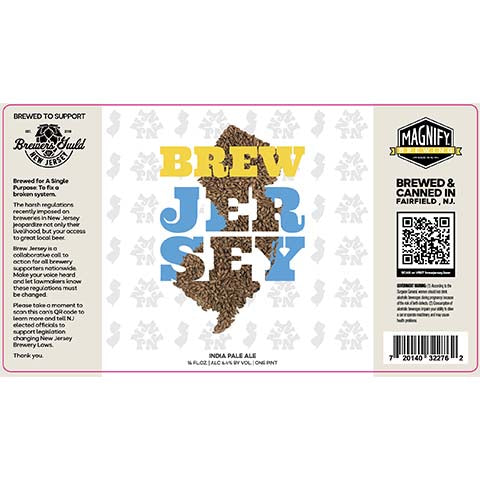 Magnify Brew Jersey IPA