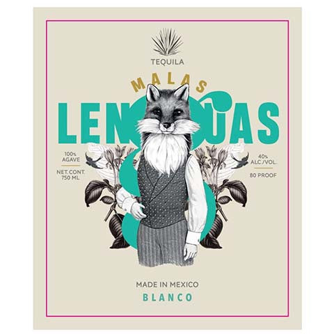 Malas Lenguas Blanco Tequila