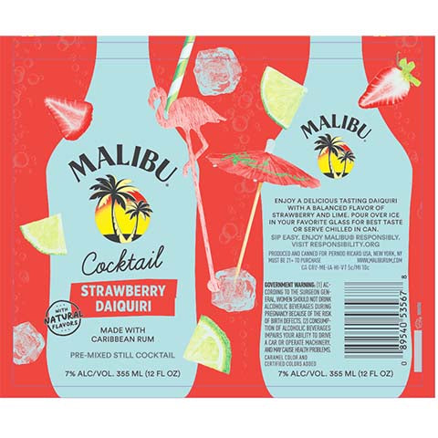 Malibu Strawberry Daiquiri