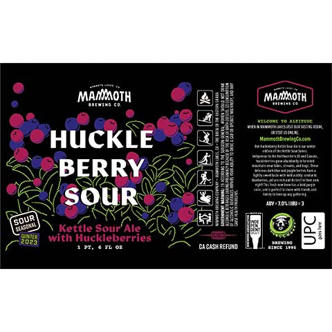 Mammoth Huckle Berry Sour Ale
